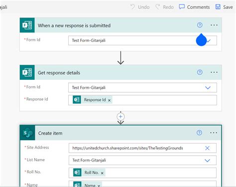 actionbranchingconditionnotsatisfied|Microsoft Power Automate From FORM to SHAREPOINT LIST > .